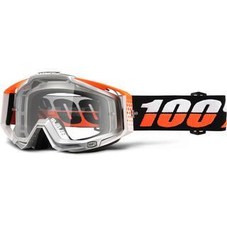 100% Racecraft Goggle, ultrasonic/ Lens: clear - MX Brille