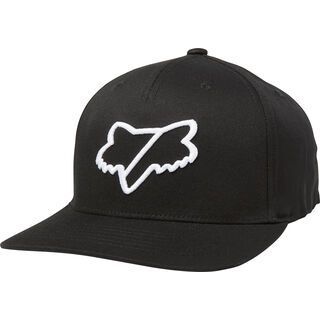 Fox Slash Snapback Hat, black - Cap