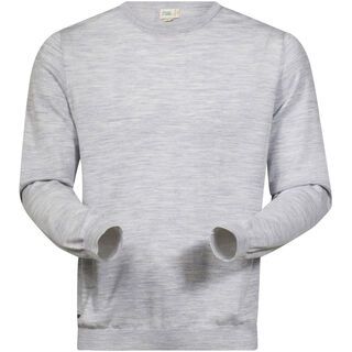 Bergans Fivel Wool Long Sleeve, aluminium melange - Pullover