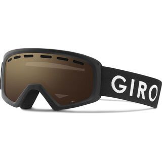 Giro Rev, black zoom/Lens: amber rose - Skibrille