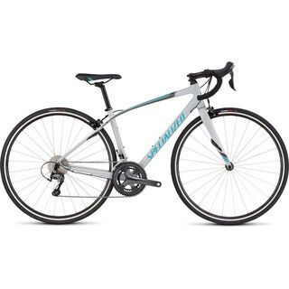 Specialized Dolce Elite 2016, white/silver/turquoise - Rennrad