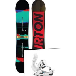 Set: Burton Process Flying V 2016 + Flow Nexus Hybrid (1513172S)