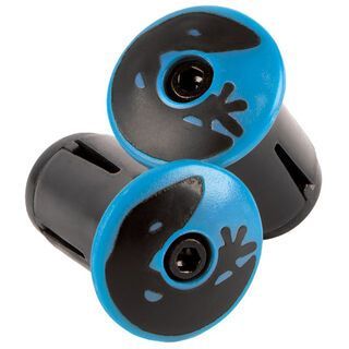 Lizard Skins Road Bar End Plugs sky blue