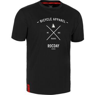 Rocday Element Jersey, black - Radtrikot