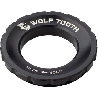 Wolf Tooth Centerlock Rotor Lockring - Außenverzahnung black