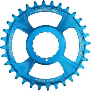 Burgtec Cinch Thick Thin Chainring deep blue