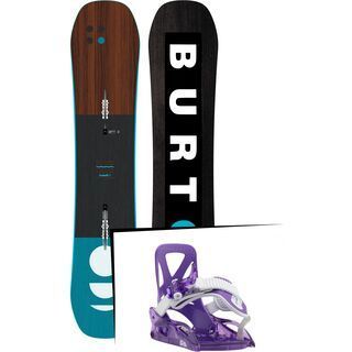 Set: Burton Custom Smalls 2019 + Burton Grom purple