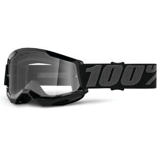 100% Strata 2 Junior Goggle - Clear black