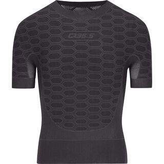 Q36.5 Base Layer 2 Short Sleeve anthracite grey