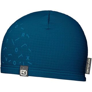 Ortovox Merino Fleece Light Grid Beanie petrol blue