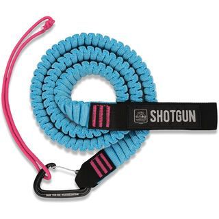 Shotgun MTB Tow Rope Abschleppseil pink/schwarz/türkis
