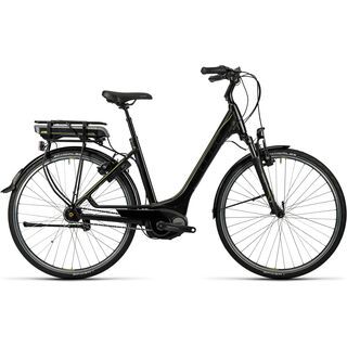 Cube Travel Hybrid 500 Easy Entry 2016, black´n´lime - E-Bike