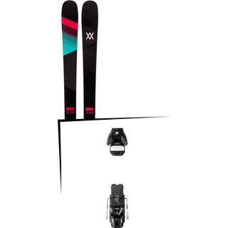 Set: Völkl Kenja 2017 + Atomic STH 13 WTR 100 mm, black/gun metal - Skiset