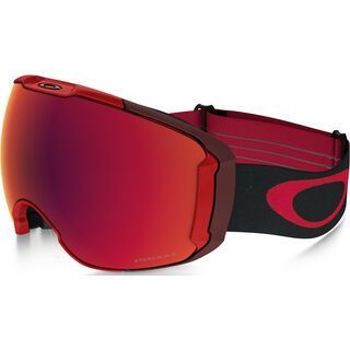 Oakley Airbrake XL Prizm inkl. WS, obsessive lines red/Lens: prizm torch iridium - Skibrille