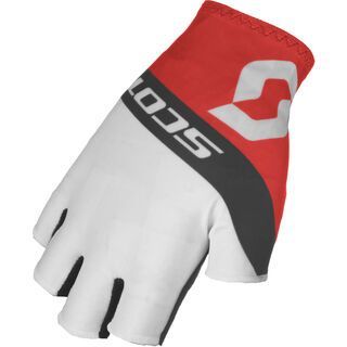 Scott Essential Light SF Glove, white/red - Fahrradhandschuhe