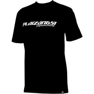 Platzangst Logo Function Shirt, black - Radtrikot