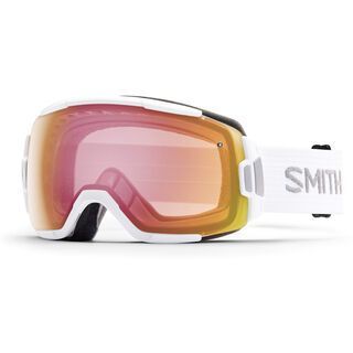 Smith Vice, white/Lens: red sensor mirror - Skibrille