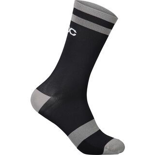 POC Lure MTB Sock Long uranium black/granite grey