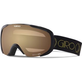 Giro Field, black gold moon/Lens: amber gold - Skibrille