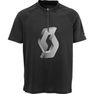 Scott Shirt Path Icon s/sl, black - Radtrikot