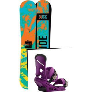 Set: Ride Buck Wild 2016 + Burton Mission (1191287S)