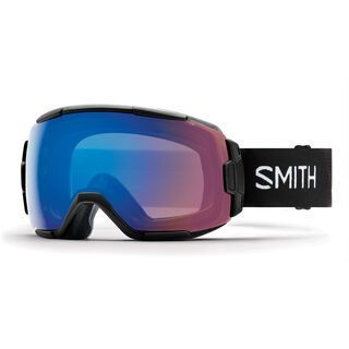 Smith Vice, black/Lens: cp storm rose flash - Skibrille