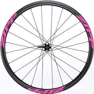Zipp 202 Firecrest Tubular Disc-brake, schwarz/pink - Vorderrad