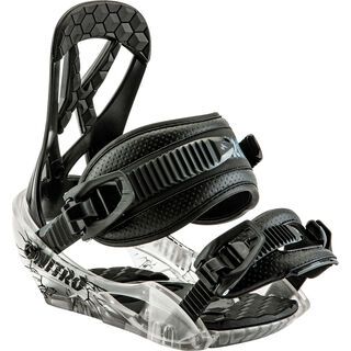 Nitro Ripper 2017, black - Snowboardbindung