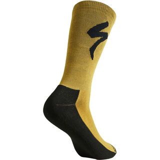 Specialized Primaloft Lightweight Tall Logo Sock harvest gold