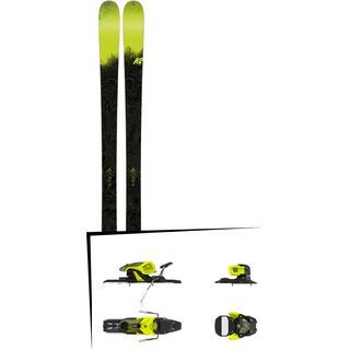 Set: K2 SKI Sight 2018 + Salomon Warden 11 yellow/black