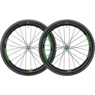 Mavic XA Elite 29, black/green - Laufradsatz