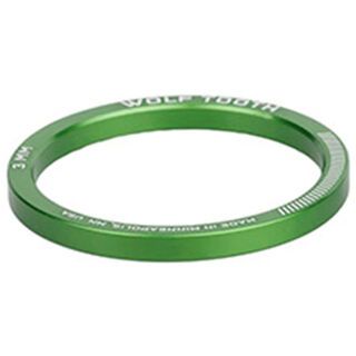 Wolf Tooth Precision Headset Spacers - 3 mm green