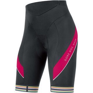 Gore Bike Wear Power 3.0 Lady Tights kurz+, black/jazzy pink - Radhose