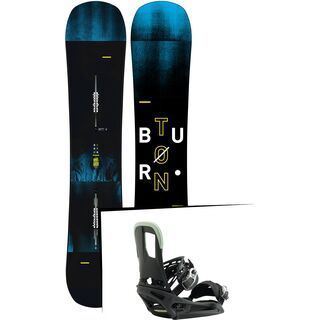 Set: Burton Instigator Wide 2019 + Burton Cartel EST salty shark