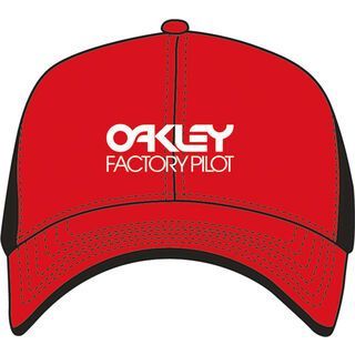 Oakley Factory Pilot Trucker Hat red line