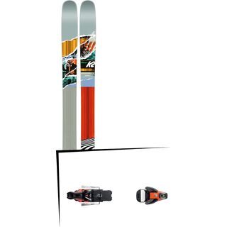 K2 SKI Set: Shreditor 112 2016 + Salomon STH2 WTR 16