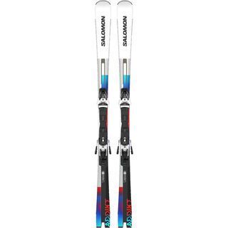 Salomon Addikt + Z12 GW F80 white/black/pastel neon blue 3