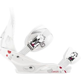 Burton Oasis 2014, White - Snowboardbindung