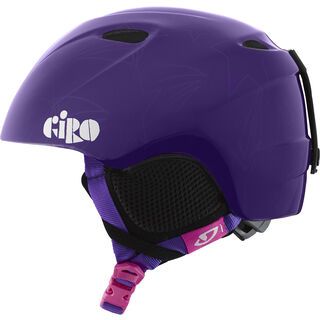 Giro Slingshot, purple stars - Skihelm