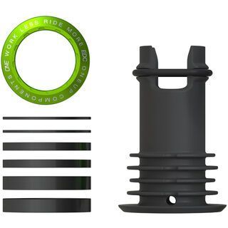 OneUp Components EDC Threaded Top Cap green