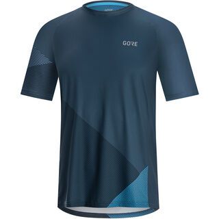 Gore Wear C5 Trail Trikot Kurzarm, blue/cyan - Radtrikot