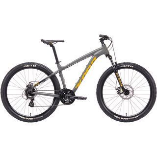 Kona Lana'I 26 2019, silver w/ yellow & black - Mountainbike