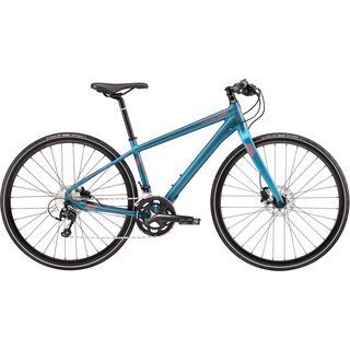 Cannondale Quick 1 Disc Women's 2018, deep teal/red - Fitnessbike