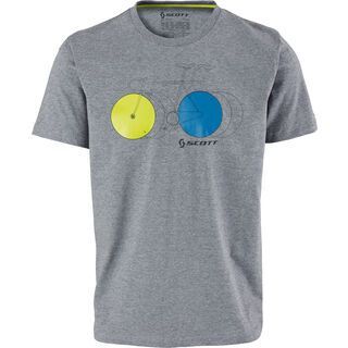 Scott 10 Casual s/sl T-Shirt, heather grey