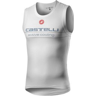 Castelli Active Cooling Sleeveless, silver gray - Unterhemd