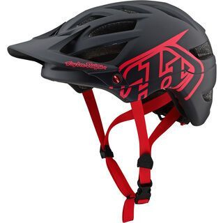 TroyLee Designs A1 Drone Helmet, black/red - Fahrradhelm