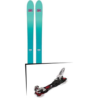 Set: DPS Skis Nina F99 Foundation 2018 + Marker Baron EPF 13 black/white/red
