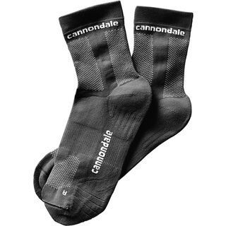 Cannondale Mid Socks, black/green - Radsocken