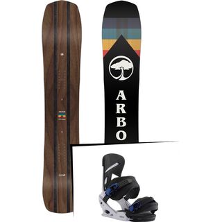 Set: Arbor A-Frame 2019 + Burton Mission new white