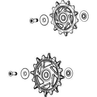 SRAM Schaltrollen-Set X0 Eagle Transmission